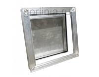 Напольный люк под плитку 750х750 мм Small 